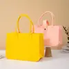 Fabricante de Bolsas Tote de Feltro, Bolsas de Feltro Simples para Armazenamento, Bolsas Tote Promocionais, Bolsas Tote Versáteis de Ombro para Compras, Feito Sob Medida