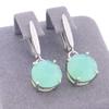 Pendientes clásicos de moda de 12 mm para mujer, de oro rosa, con temperamento geométrico, sencillos, venta al por mayor.