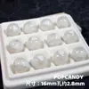 Listras Circenses Coração Coração Glitter DIY Colar Pulseira Brincos Joias Retrô Colorido Infantil Feito à Mão Contas Feitas à Mão