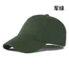 Chapéu de Algodão Puro com Top Macio, Cor Sólida, para Homens e Mulheres, Boné Personalizado com Publicidade de Time, Boné de Baseball para Primavera, Boné com Aba Casual, Chapéu de Sol