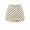 Pantalones Falda de Estilo Europeo y Americano Sexy de Cintura Baja Estampado de Lunares Verano Nuevo Versátil Delgado Falda Mini Falda