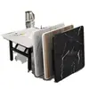 Mesa plegable, no requiere instalación, mesa plegable para montar puestos, mesa baja, mesa de comedor portátil, mesa pequeña rectangular
