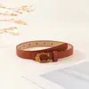 Guangzhou Cinturón Nuevo Estilo Piel Genuina Versátil Decorativo Moda de Gama Alta para Mujer Listo para Jeans Fabricante