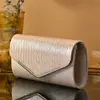 Bolsas de Festa Novo Estilo Transfronteiriças, Bolsas de Mão Femininas Europeias e Americanas, Bolsas Clutch Plissadas para Banquete, Bolsas Transversais para Vestido, Bolsas de Festa para Atacado