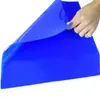 Alfombrilla Adhesiva Lavable para Polvo Lavable al Agua 5MM Azul Industrial Silicona Silicona Alfombrilla Adhesiva para Polvo PU Alfombrilla Adhesiva para Polvo Alfombrilla de Goma