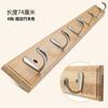Gancho de Puerta Creativo Gancho de Pared Estilo Europeo Colgador de Ropa Gancho de Pared para Baño Gancho de Pared de Bambú para Cocina