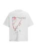 Camiseta de manga corta estilo americano con música rock antigua y desgastada, estilo retro, de verano, holgada, vintage, para parejas, para hombre y mujer.