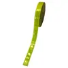 Colete Luminous de PVC com Tira Refletora de Alta Visibilidade e Costura Vermelha 2,5cm Colete Amarelo Fluorescente Roupas Refletoras Fita Quadriculada