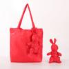 Suministros del Fabricante Tela Plateada Impermeable Muñeco Oso Plegable Publicidad de Negocios Bolsa de Compras Plegable Portátil En Stock