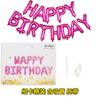 Banner de Feliz Cumpleaños Globo de Letra de Feliz Cumpleaños Arreglo de Decoración para Fiesta Infantil Globo de Película de Aluminio