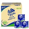 Papel Higiénico Vinda 27 Rollos Caja Completa 4 Capas 160g Azul Clásico Papel Higiénico para el Hogar Rollo de Papel Toalla Al Por Mayor