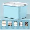 Caja de Almacenamiento de Plástico para Hogar Dormitorio Ropa y Colchas, Caja de Almacenamiento Engrosada, Caja de Almacenamiento de Juguetes, Caja Grande de Almacenamiento y Organización