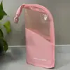 Bolsa Multifuncional de Grande Capacidade Simples para Lápis de Sobrancelha Bolsa de Maquiagem Portátil Bolsa de Armazenamento de Cosméticos Visual à Prova d'Água