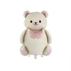 Modelado de dibujos animados oso mágico mate pastel estilo INS LOVEYOU confesión amor oso sentado globo de aluminio