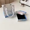 Bolsa para Joias de Mão Caixa de Joias Caixa de Joias Caixa para Colares Caixa para Pulseiras Caixa de Embalagem para Colares Caixa para Brincos Caixa para Anéis Joias de Mão Atacado