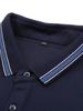 Polo de manga larga de alta gama ropa de trabajo solapa personalizada ropa de trabajo camiseta camisa cultural de empresa ropa de trabajo logotipo personalizado estampado