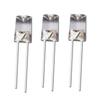 Luz LED de conexión directa diodo emisor de luz F5/F3mm/5mm cuentas de lámpara cóncavas Luz Roja Verde Azul Amarilla Naranja Morada Cadena de luces navideñas