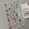 Lindas Pegatinas de Snoopy con Relieve de Dibujos Animados, Lote Mixto Variado, Pegatinas 3D Impermeables para Uñas de Snoopy, Modelo Hg