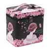 Bolsa de Cosméticos Bolsa de Almacenamiento, Caja de Almacenamiento de Cosméticos de Cáscara Dura de Gran Capacidad, Maleta de Viaje, Brocha de Maquillaje, Portátil e Impermeable