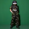 Disfraz de Danza Jazz para Niñas Atractivo Traje de Street Dance Japonés Traje Hip Hop para Niños hiphop Escenario de Espectáculo Tendencia
