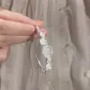 Pulseira Flor de Cerejeira Três Vidas Três Mundos para Estudantes, Única e Fresca, Pulseira Versátil, Novo Estilo, Presente para Namorada ou Melhor Amiga