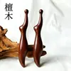 Cepillo de Masaje Meridianos de Sándalo Dorado, Palo de Peine de Madera para Presión de Cuerpo Completo, Palo para Estirar Tendones, Masajeador de Pies, Palo para Puntos de Acupuntura