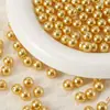 Perlas de Imitación de Vidrio Alto Brillo de 4-10 mm con Agujero Recto, Cuentas Sueltas, Materiales para Bisutería de Pulseras, Collares, Joyería Hecha a Mano para Bricolaje