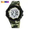 Reloj Juvenil Timemei para Hombre Deportivo Resistente al Agua Electrónico Despertador Reloj Electrónico Multifuncional para Estudiantes para Hombres