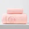 Toalhas personalizadas, toalhas de banho de hotel, absorventes, de secagem rápida, conjunto de toalhas espessas para uso doméstico, fleece de coral com impressão 3D