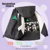 Chamarra Cortavientos Forrada de Felpa Delta Force Weilong Xinyiwa para Niños Otoño Invierno Cortavientos a Bloques de Color para Niños