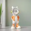 Luxo Leve Astronauta Astronauta Enfeites Sala de Estar Quarto Armário de Vinho Armário de TV Estante Decoração de Casa Presentes Criativos