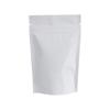 Bolsa de embalaje aluminizada con cremallera autosoportable color en stock venta al por mayor sellada de plástico grado alimenticio universal para bocadillos nueces huesos