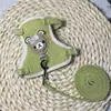 Coleira Peitoral Estilo Colete de Coelho para Teddy, Bichon, Gatinhos, Cães Pequenos, Peitoral para Animais de Estimação Pequenos, Guia para Passeio ao Ar Livre para Cães
