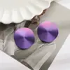 Aretes de Moda Europea y Americana Transfronteriza Pintados con Aerosol de Color, Aretes Geométricos de Diseño Variado, Aretes para Mujer, Venta al por Mayor en Existencia