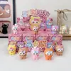 Venta Caliente Makkachao Gato Fiesta de Té Caja Sorpresa Dibujos Animados Cerdo Pequeño Doudou Cosplay Gato KT Mengli Figura Juguete Adorno de Escritorio