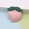 Llavero Colgante de Fruta Melocotón Lindo de Cuero PU de Dibujos Animados Muñeca de Peluche Creativa Encanto para Bolso Venta al por Mayor