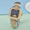 2025 Atravessando Fronteiras Aliexpress Fornecimento de Relógio Mecânico Masculino Estilo Casual Quadrado Moda Baida Watch Dropshipping
