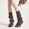 Polainas de Punto para Mujer, Engrosadas para Invierno, Cubrecalcetines Calientes, Calcetines holgados para Botas de Nieve, Calcetines para Pantorrilla de Otoño e Invierno, Cubrecalcetines Versátiles