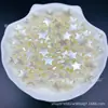 Perlas de Imitación ABS Estrella de Cinco Puntas Perforadas para Niños Pasador Pulsera Pendientes Joyería Accesorios con Forma Especial Hechos a Mano DIY