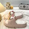 Sandalias tipo chancla de EVA de verano desmontables para uso casual en exteriores e interiores, ligeras, duraderas, lindas pantuflas de gato hamburguesa para mujer