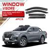 Adecuado para Deflector de Ventana Dongfeng Rich 6, Visera para Ventana de Coche para Lluvia o Sol Especial para Deflector de Ventana Dongfeng Rich 6