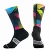 Calcetines profesionales para ciclismo de media caña para deportes en bicicleta para hombres y mujeres antideslizantes transpirables para deportes al aire libre calcetines de compresión transfronterizos