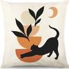 Funda de almohada abstracta color Morandi Funda de almohada decorativa minimalista Estética abstracta Funda de cojín para sofá Admite personalización