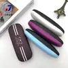 Estuche para Gafas, Caja de Hierro PU con Pintura en Spray Moderna y Personalizada, Estuche Portátil Anti-Presión para Estudiantes Miópicos, Suministro Directo del Fabricante y Personalizable