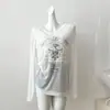 Nueva Camiseta con Estampado Protector Solar para Mujer Verano Estilo Coreano Holgada Estilo Perezoso Versátil Superior Delgada Moderna Blusa para Aire Acondicionado