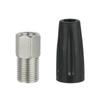 Tubo de aceite con cabeza de oliva M8, tornillo apretado, manguito de goma, junta de tubo de aceite de freno de bicicleta, tornillo hueco, fijación, adecuado