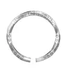 Pulsera Antigua Retro Mobius de Estilo Étnico para Hombre con Apertura Ajustable, Tótem Sólido, Pulsera de Pareja