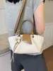 Bolsa Feminina de Nicho de Luxo 2026 Nova Moda de Verão Cesta Bolsinha de Mão Bolsa de Ombro Único Transversal de Grande Capacidade