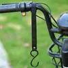 Gancho Delantero para Vehículo Eléctrico, Instalación Sin Taladro, Gancho Universal Engrosado para Patinetas Eléctricas, Accesorio de Alta Capacidad de Carga