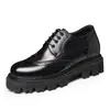 Zapatos de Vestir Casuales de Negocios para Hombre de Piel Genuina con Aumento de Altura, Transpirables de Caña Baja al por Mayor Nq72306G
